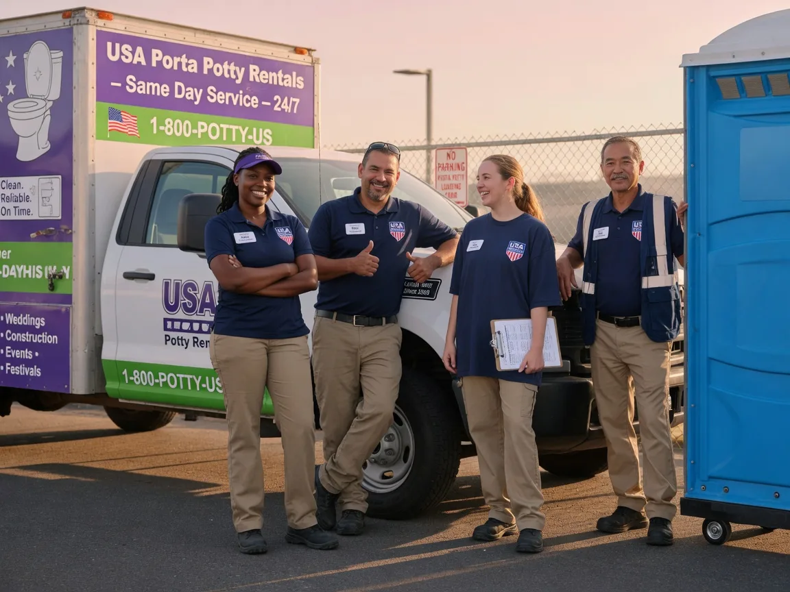 Porta Potty Rental company in Van Buren Point, NY